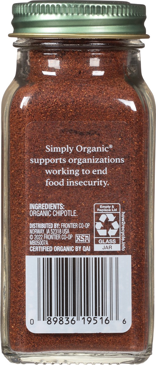 slide 4 of 9, Simply Organic Chipotle Powder, 2.65 oz