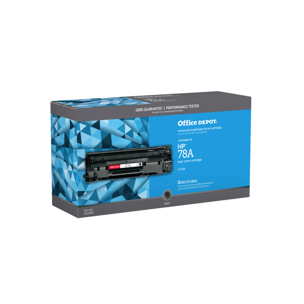 slide 1 of 1, Office Depot Brand Od78A Remanufactured Toner Cartridge Replacement For Hp 78A Black, 1 ct