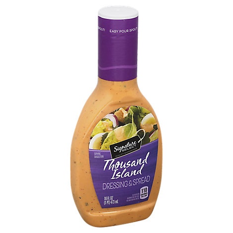 slide 1 of 1, Signature Select Dressing & Spread Thousand Island, 16 fl oz