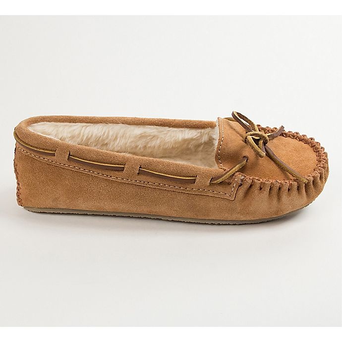 slide 2 of 3, Minnetonka Cally Size 8 Women's Slippers - Cinnamon, 1 ct