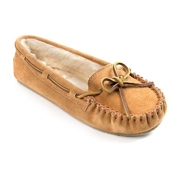 slide 1 of 3, Minnetonka Cally Size 8 Women's Slippers - Cinnamon, 1 ct