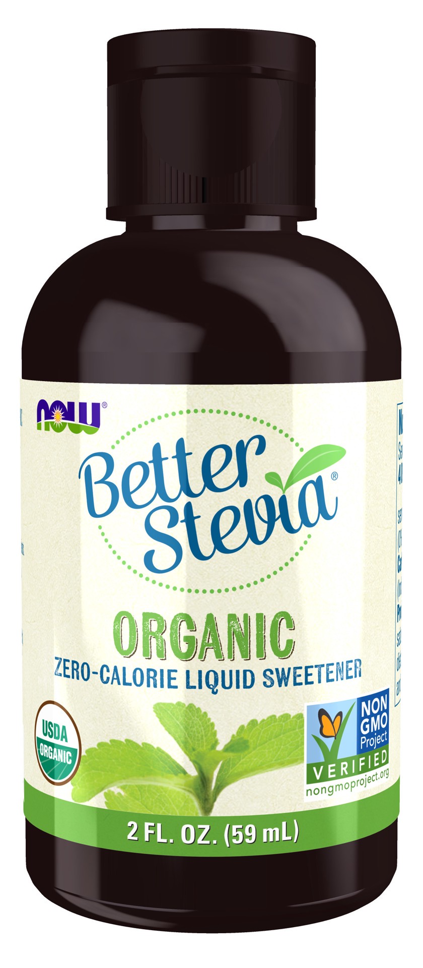 slide 1 of 4, NOW Natural Foods BetterStevia Liquid, Organic - 2 fl. oz., 2 fl oz