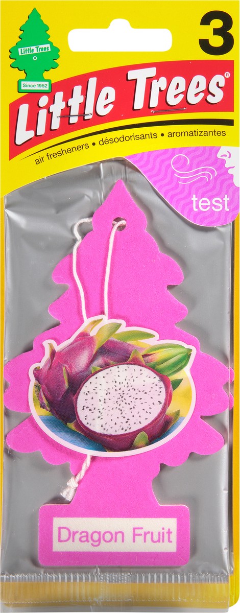slide 12 of 13, Little Trees Dragon Fruit Air Fresheners 3 ea, 3 ct