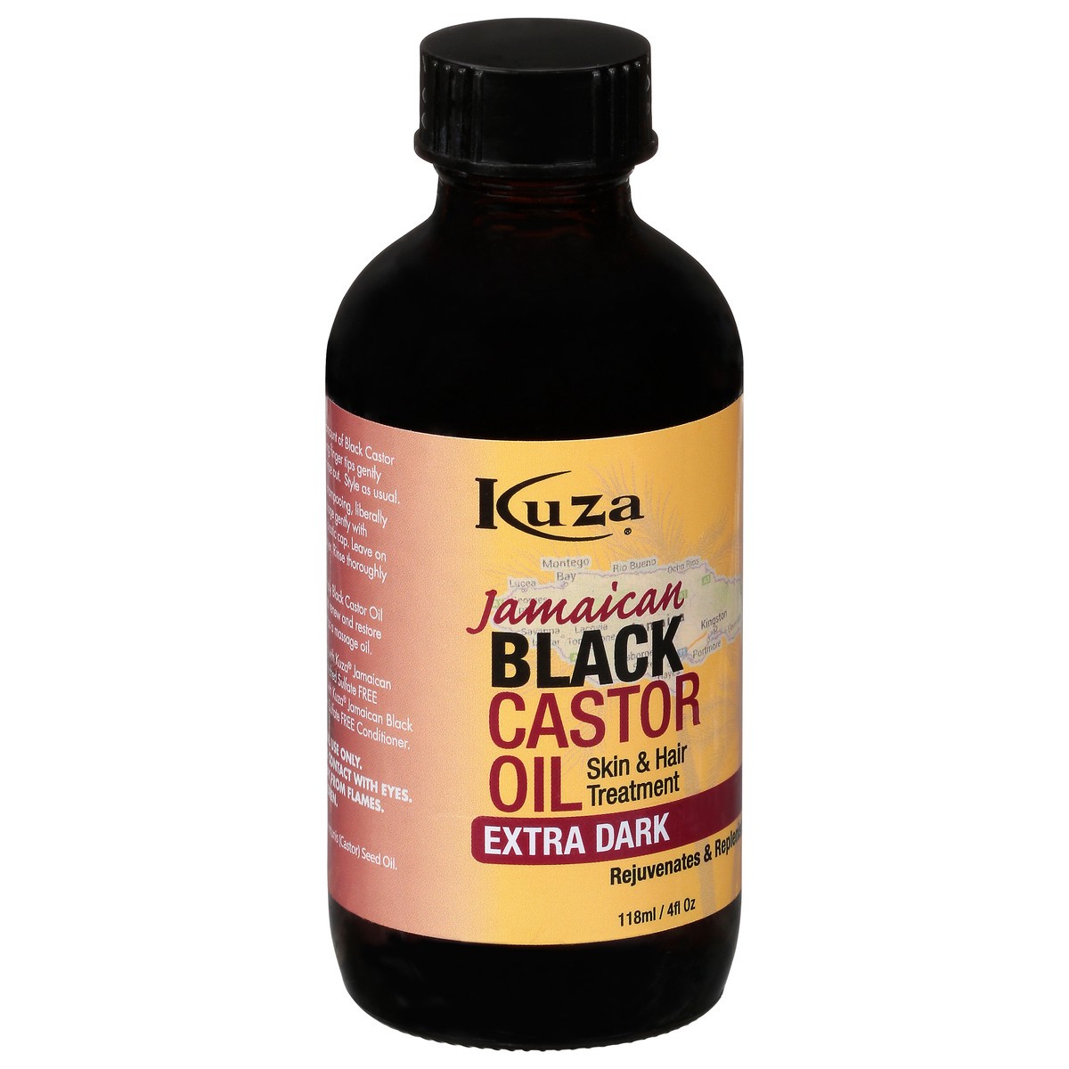 slide 8 of 9, Kuza Extra Dark Jamaican Black Castor Oil 118 ml Bottle, 118 ml