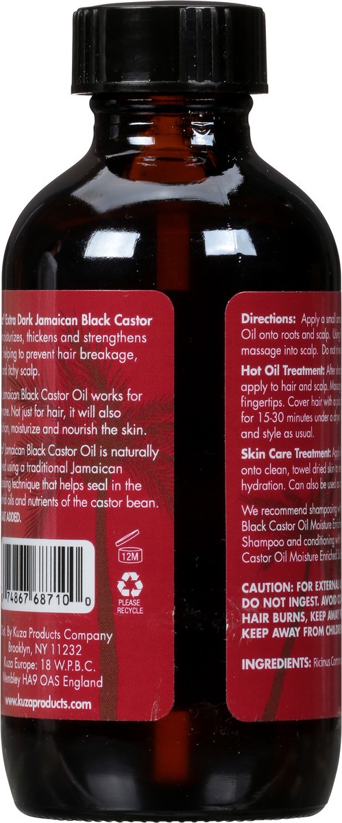 slide 6 of 9, Kuza Extra Dark Jamaican Black Castor Oil 118 ml Bottle, 118 ml