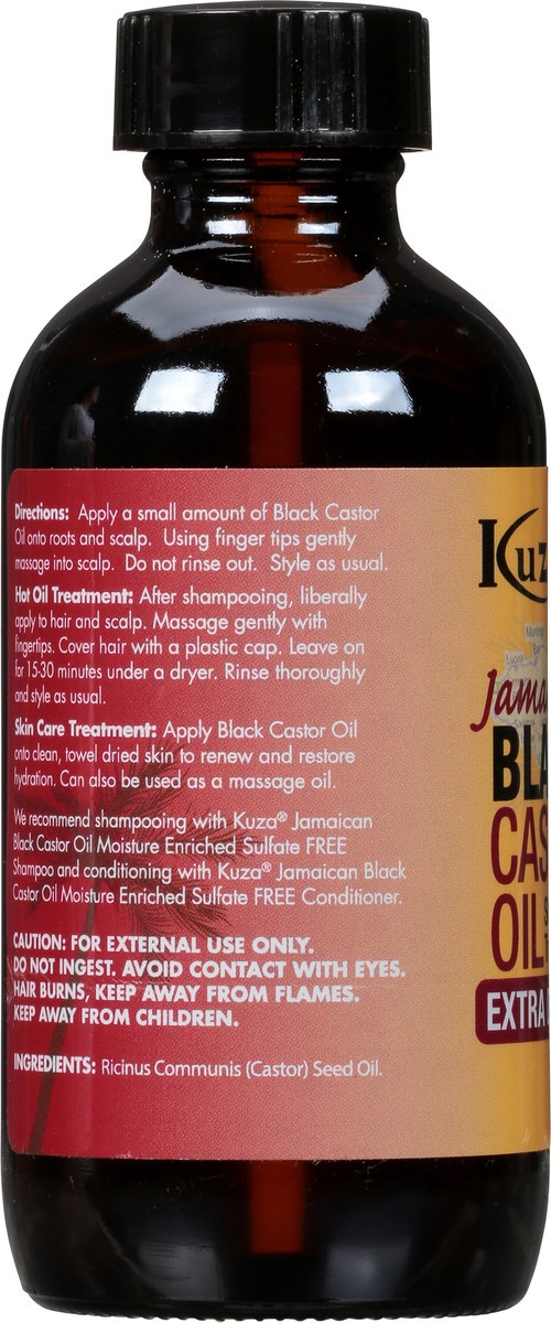 slide 9 of 9, Kuza Extra Dark Jamaican Black Castor Oil 118 ml Bottle, 118 ml