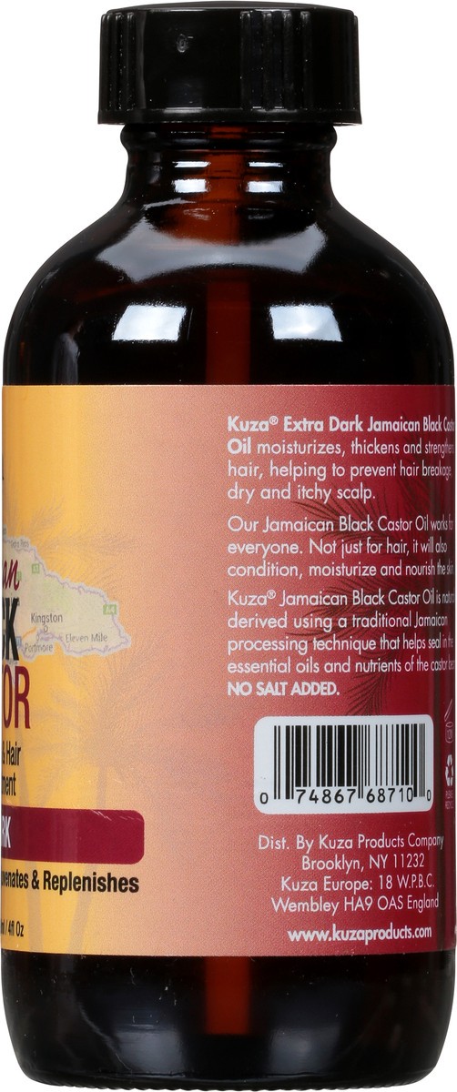 slide 2 of 9, Kuza Extra Dark Jamaican Black Castor Oil 118 ml Bottle, 118 ml