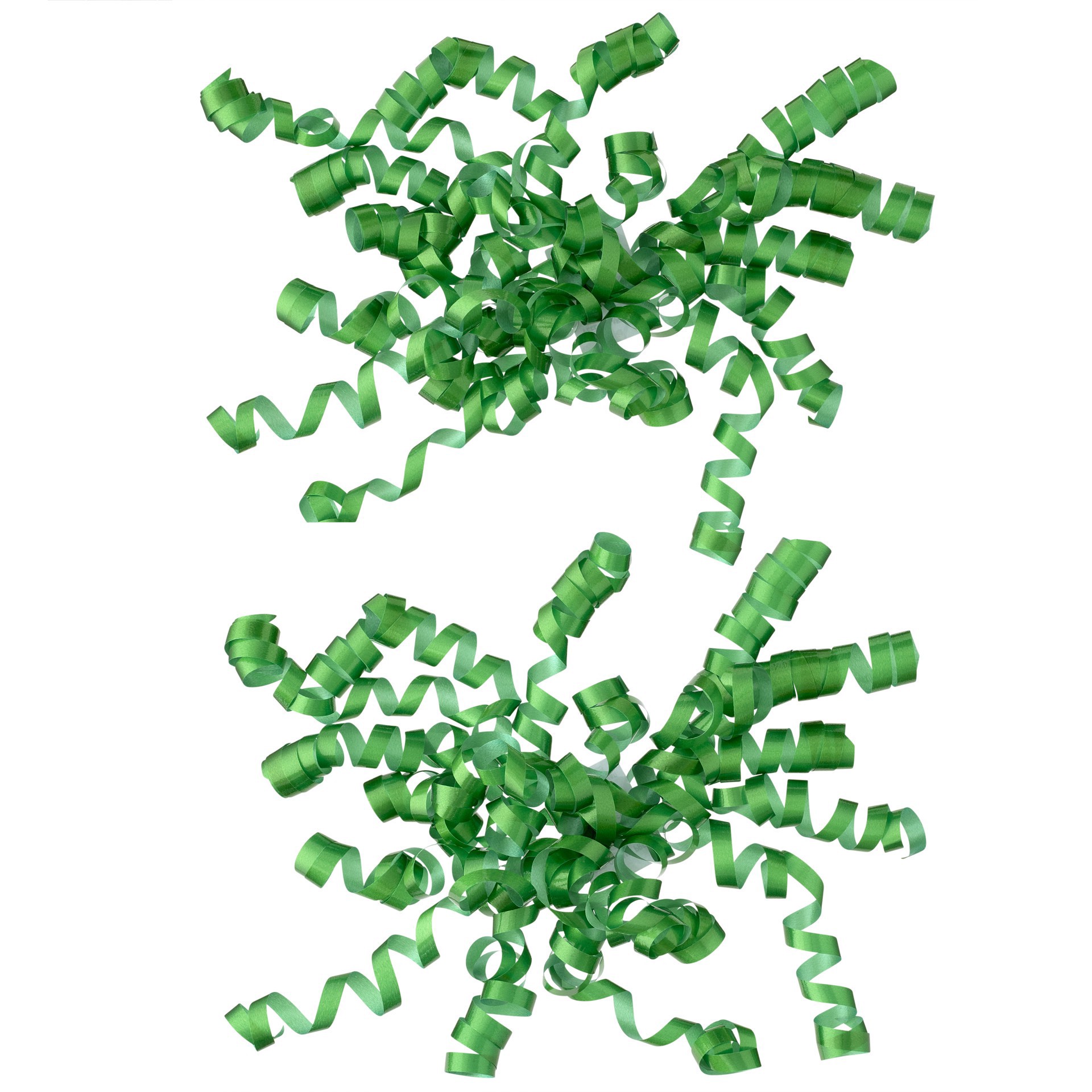 slide 2 of 3, Kelly Green Twisty Bows By Celebrate It, 0.25 in x 30 in