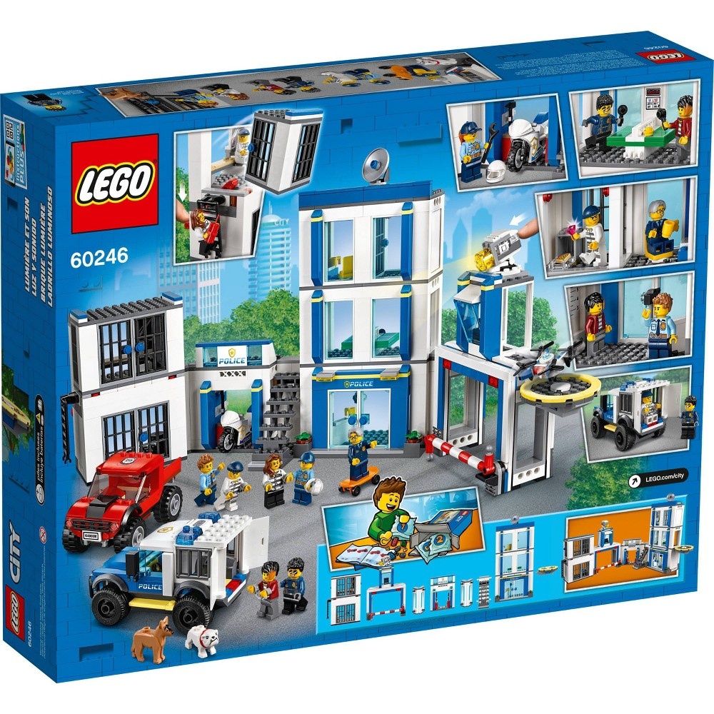 slide 7 of 7, LEGO City Police Station 60246 Fun Building Set for Kids, 1 ct