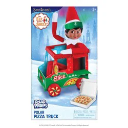 Polar Props 3+ Elf Mates Polar Pizza Truck 11 Pieces