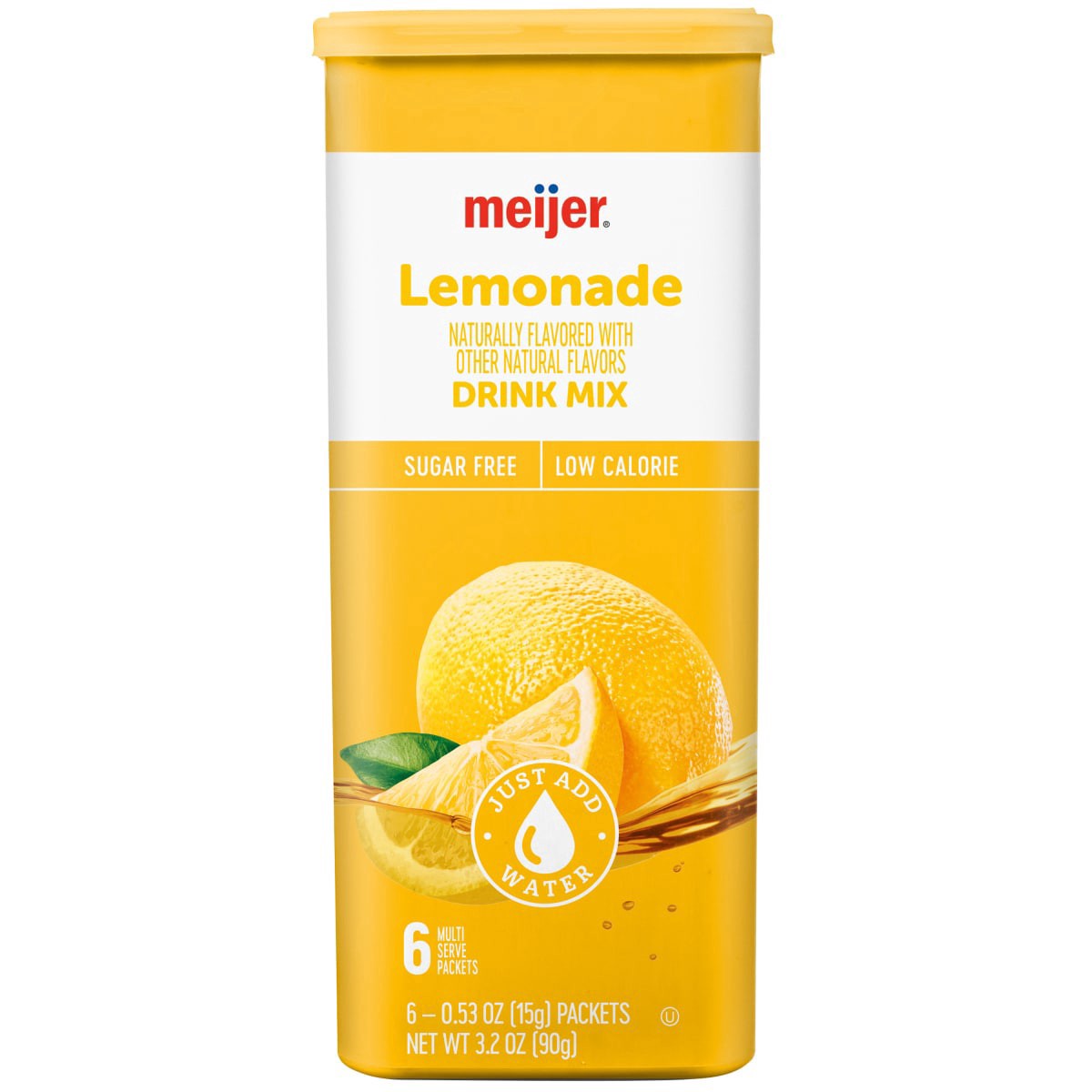 slide 1 of 5, Meijer Lemonade Drink Mix - 6 ct, 6 ct