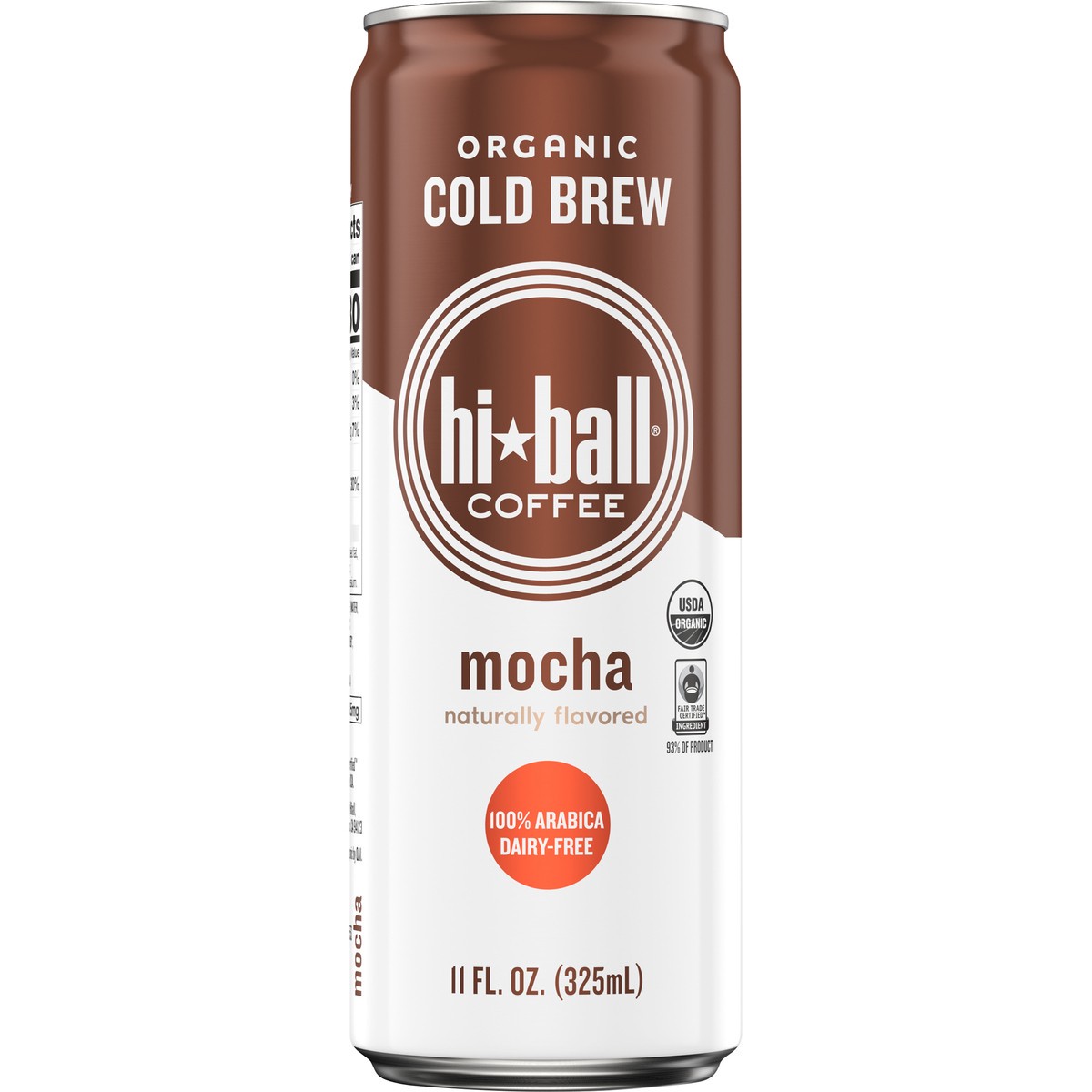 slide 3 of 7, Hiball Organic Cold Brew Mocha Coffee Drink - 11 fl oz, 11 fl oz