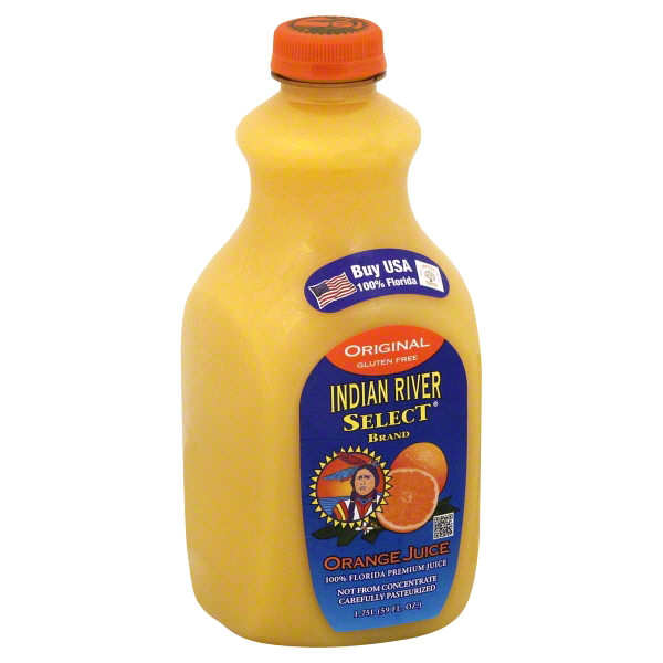 slide 1 of 1, Indian River Select Juice Orange Florida, 59 oz