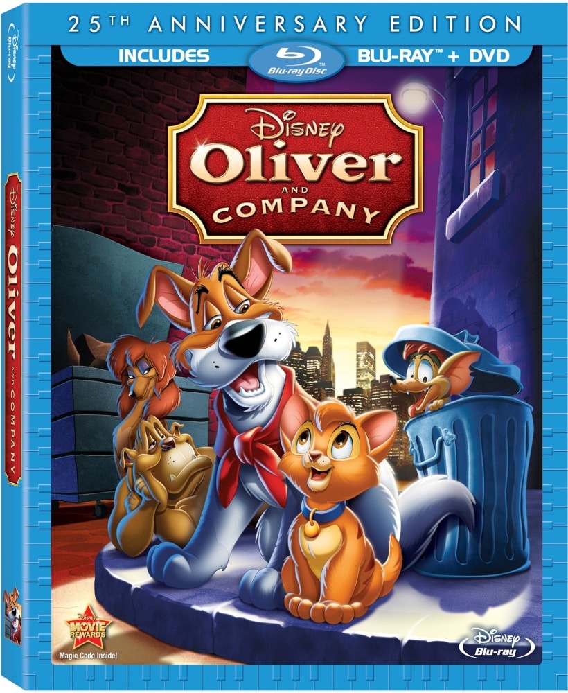 slide 1 of 1, Oliver & Company (2013 - Blu-Ray/Dvd - 25Th Anniversary Edition), 1 ct