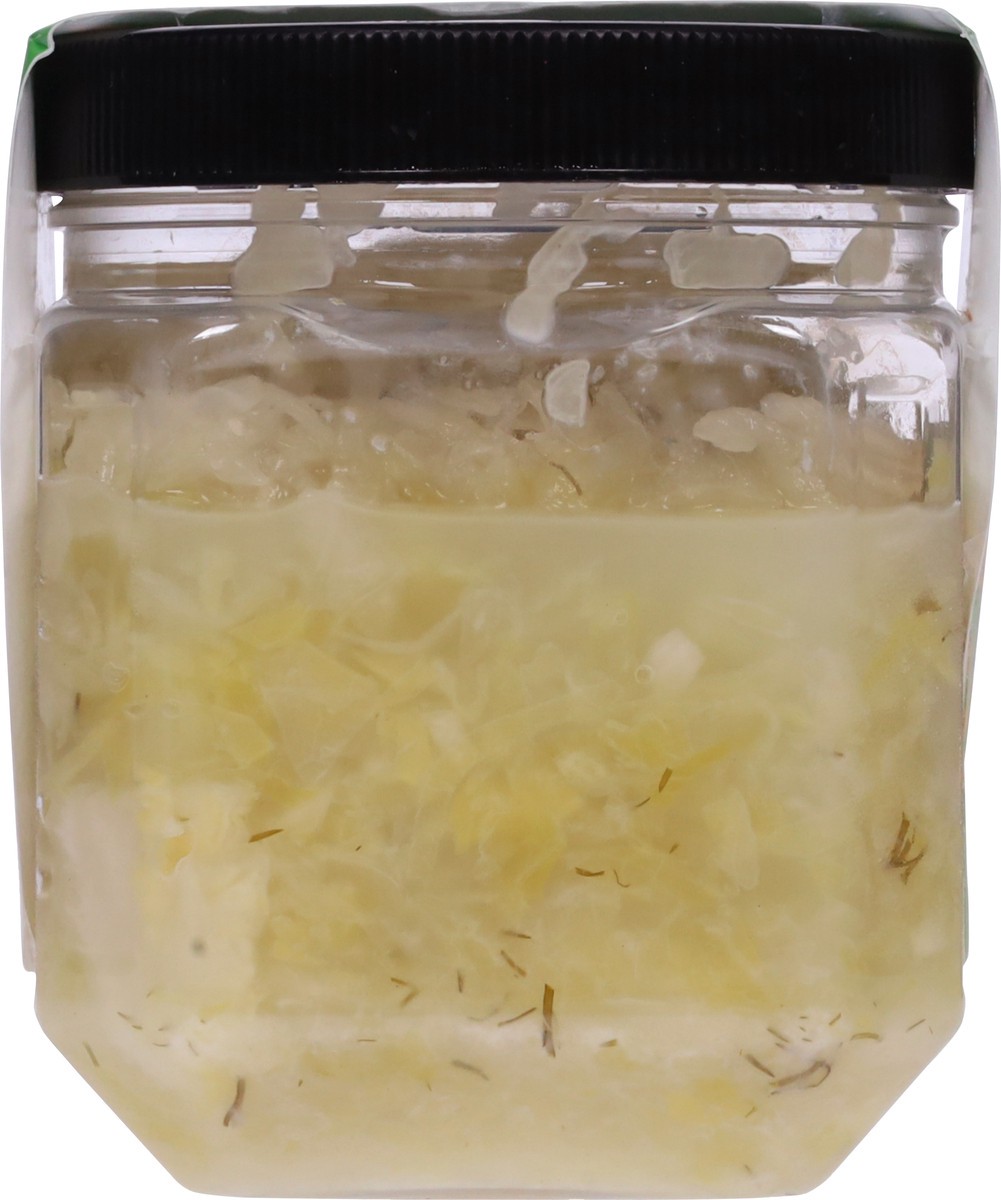 slide 3 of 9, Wildbrine Probiotic Organic Dill & Garlic Kraut 18 oz, 18 oz