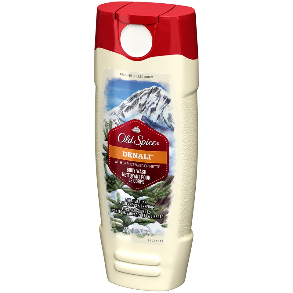 slide 3 of 3, Old Spice Fresher Collection Denali Body Wash, 16 fl oz