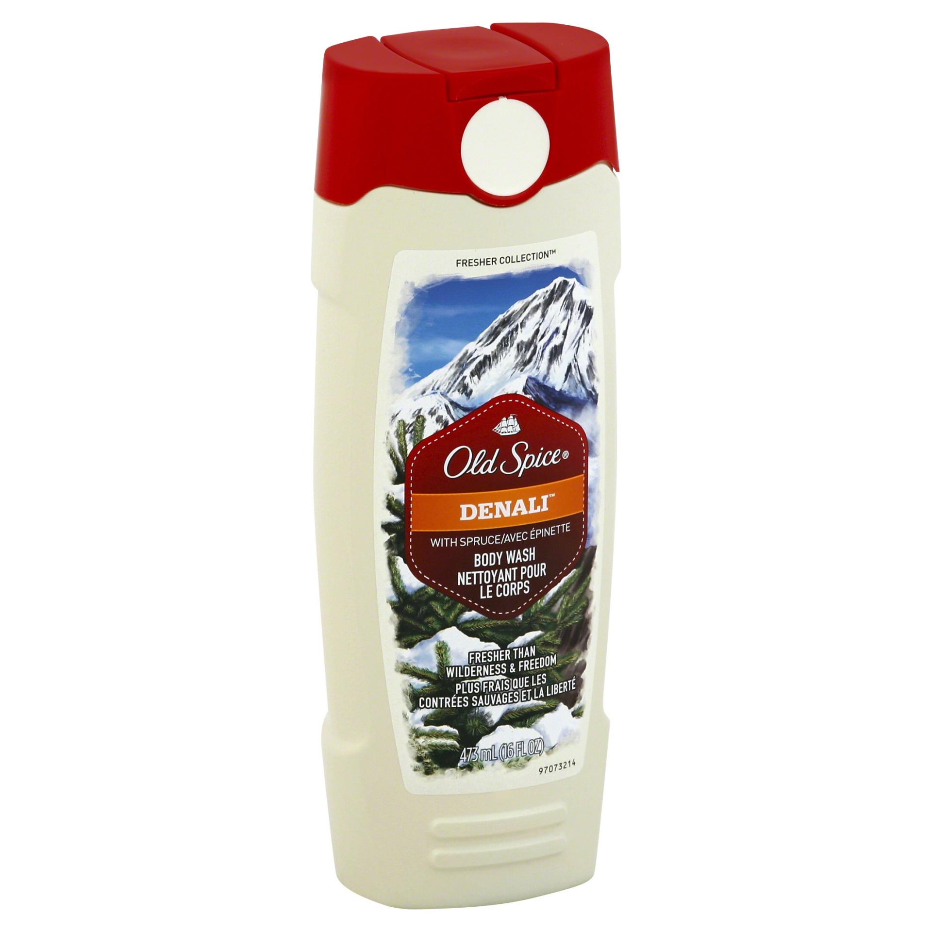 slide 1 of 3, Old Spice Fresher Collection Denali Body Wash, 16 fl oz