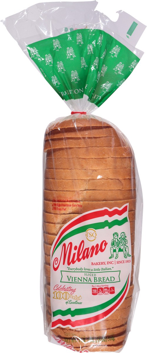 slide 13 of 13, Milano Sliced Vienna Bread 1 lb, 1 lb