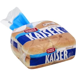 Giant Eagle Kaiser Rolls, Sliced