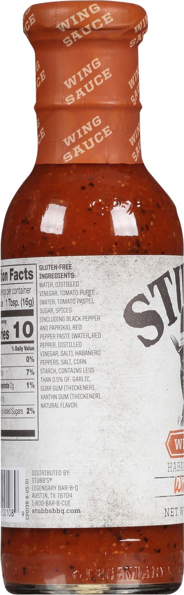 slide 7 of 8, Stubb's Original Wing Sauce, 12 oz