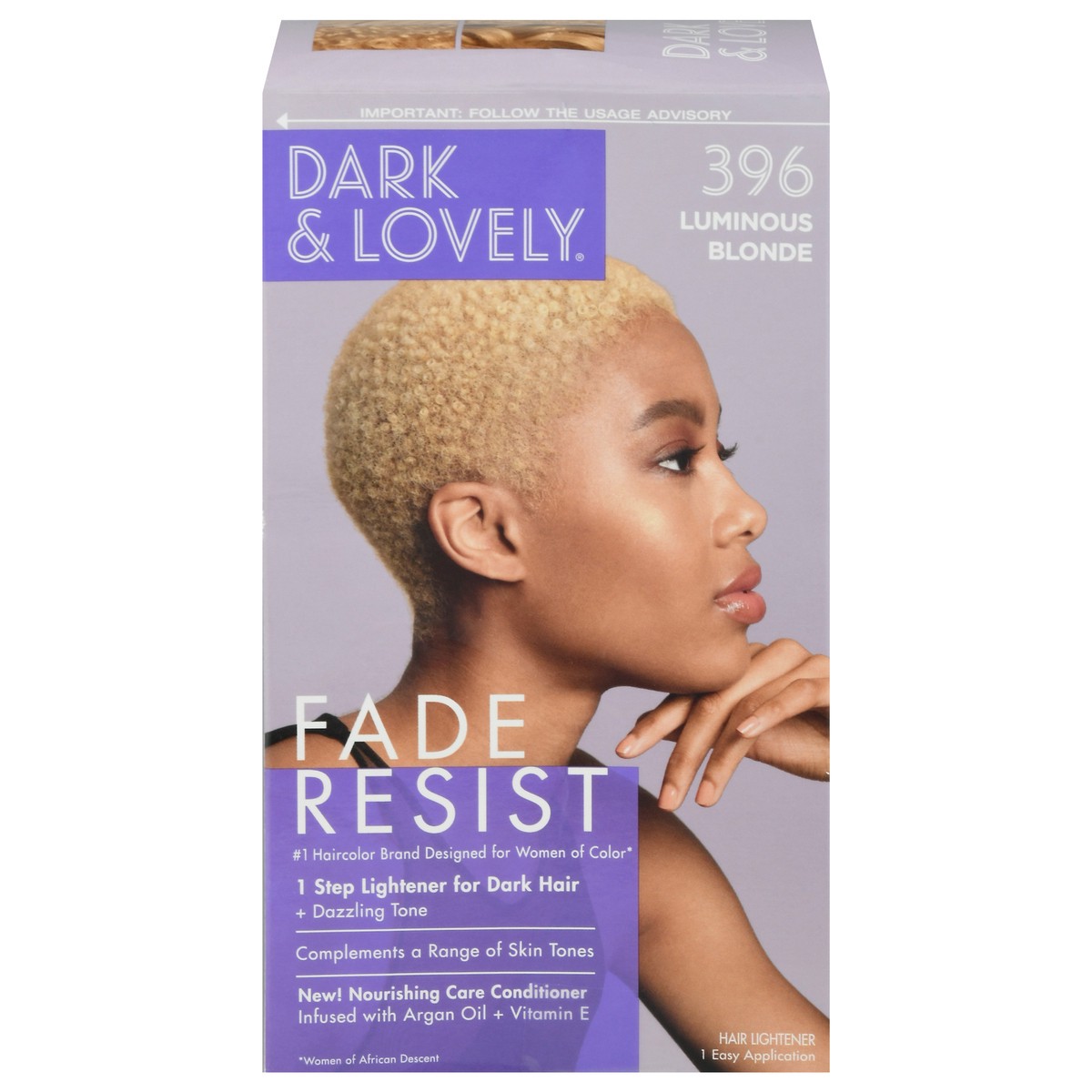 slide 1 of 7, Dark & Lovely Fade Resist Hair Lightener Kit 4 1 ea, 1 ea