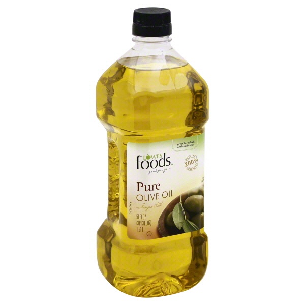 slide 1 of 1, Lowes Foods Olive Oil Pure, 51 oz