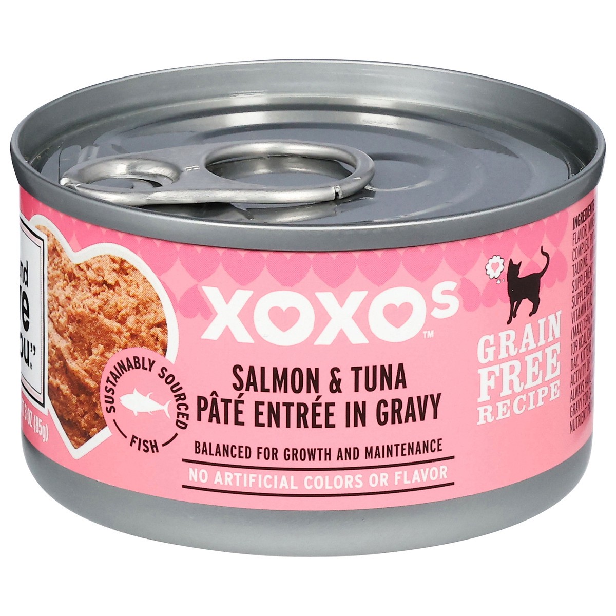 slide 1 of 9, I and Love and You Grain Free Salmon & Tuna Cat Food 3 oz, 3 oz