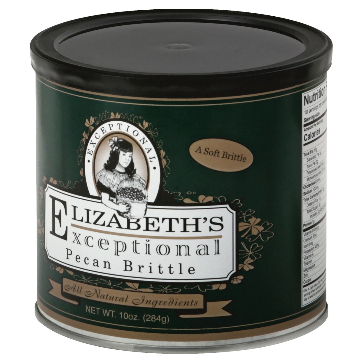 slide 2 of 9, Elizabeths Exceptional Pecan Brittle 10 oz, 10 oz