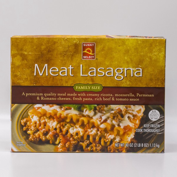 slide 1 of 1, Sunny Select Lasagna with Meat & Sauce 40 oz, 40 oz
