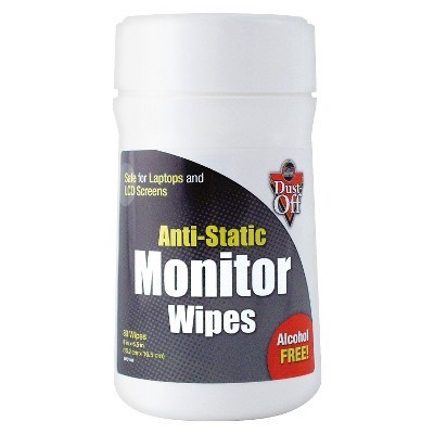 slide 1 of 4, Falcon Dust-Off Anti-Static Wipes, 80 ct