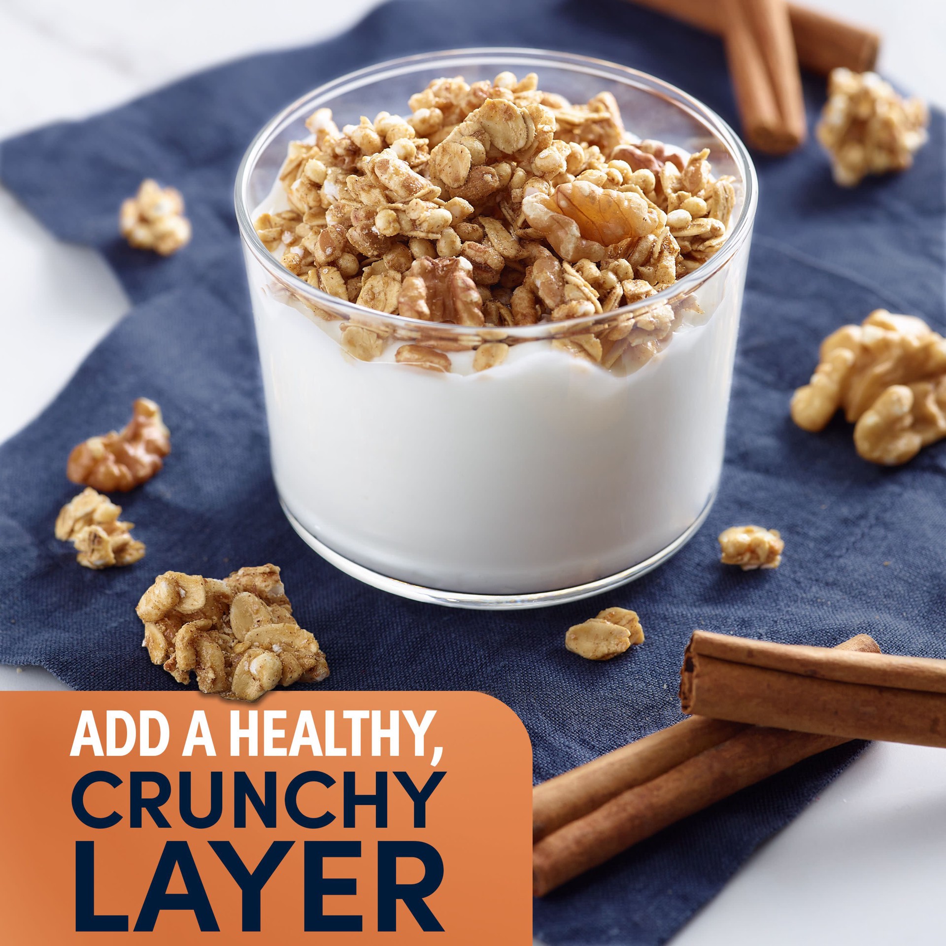 slide 5 of 5, Kashi Cold Breakfast Cereal, Excellent Source of Vitamin D, Fiber Cereal, Cinnamon Walnut, 14.5oz Box, 1 Box, 14.5 oz