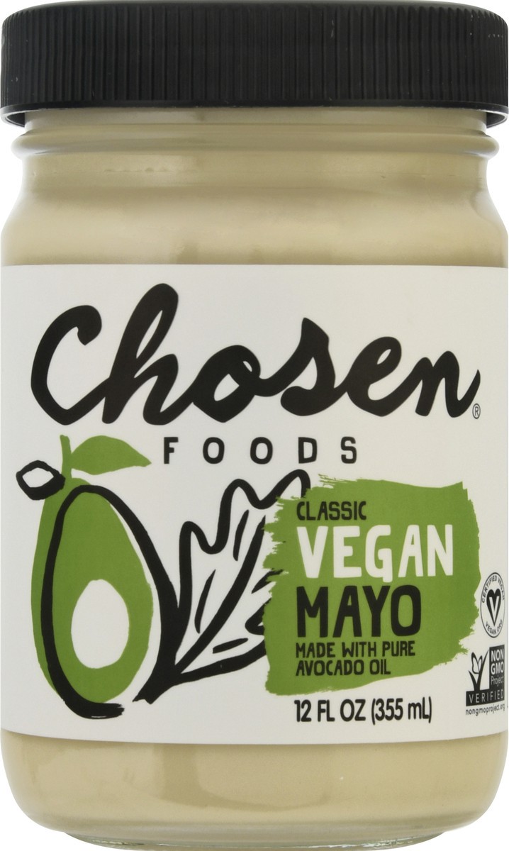 slide 10 of 13, Chosen Foods Vegan Avocado Oil Mayo, 12 oz