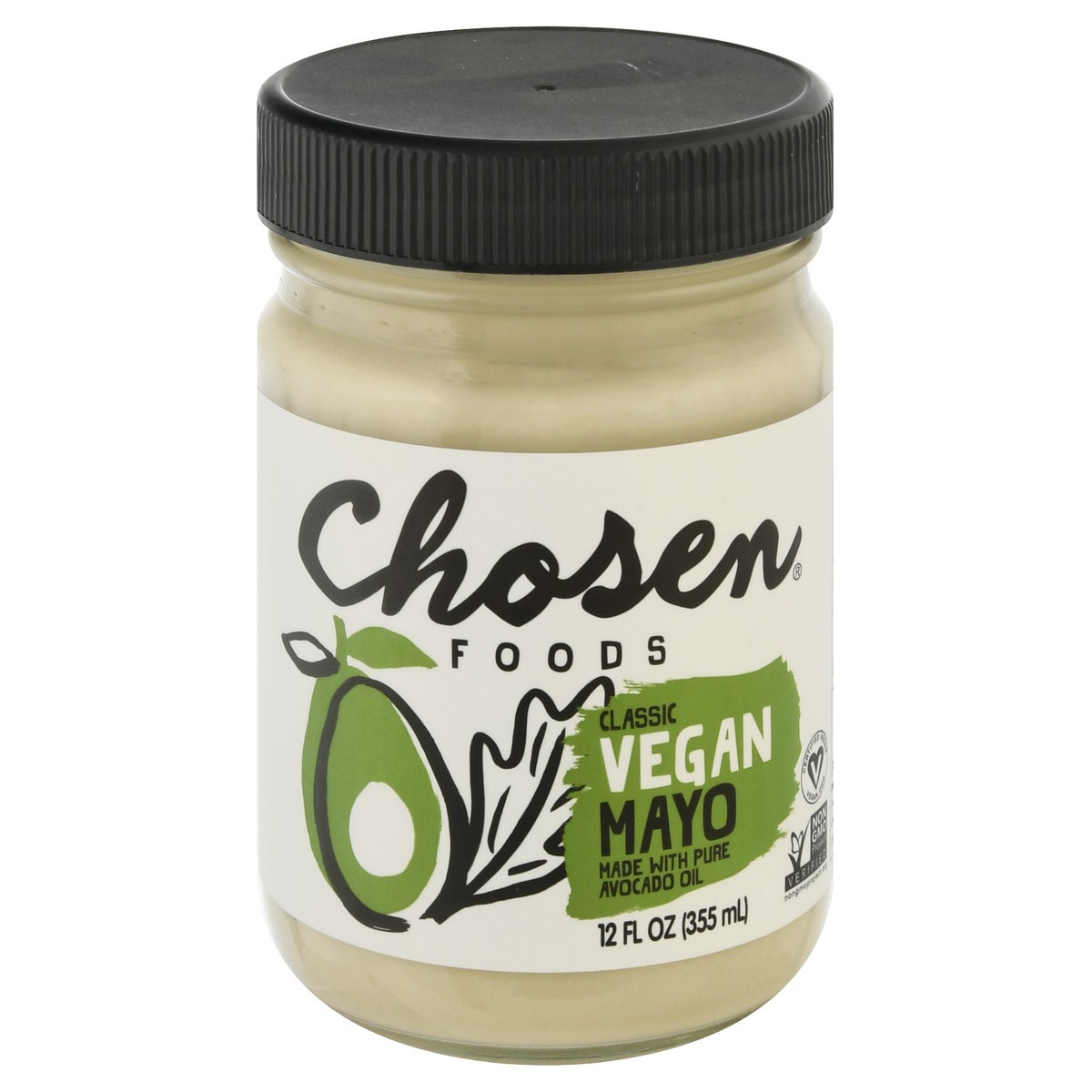 slide 13 of 13, Chosen Foods Vegan Avocado Oil Mayo, 12 oz