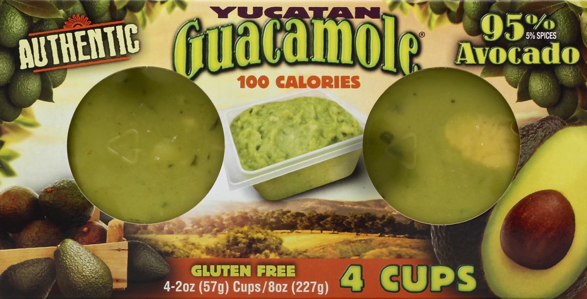 slide 4 of 4, Yucatan Authentic Guacamole Singles, 8 oz