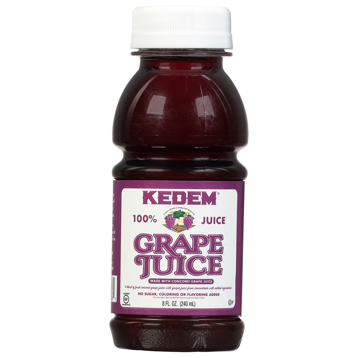 slide 1 of 1, Kedem Grape Juice 8 fl oz, 8 fl oz
