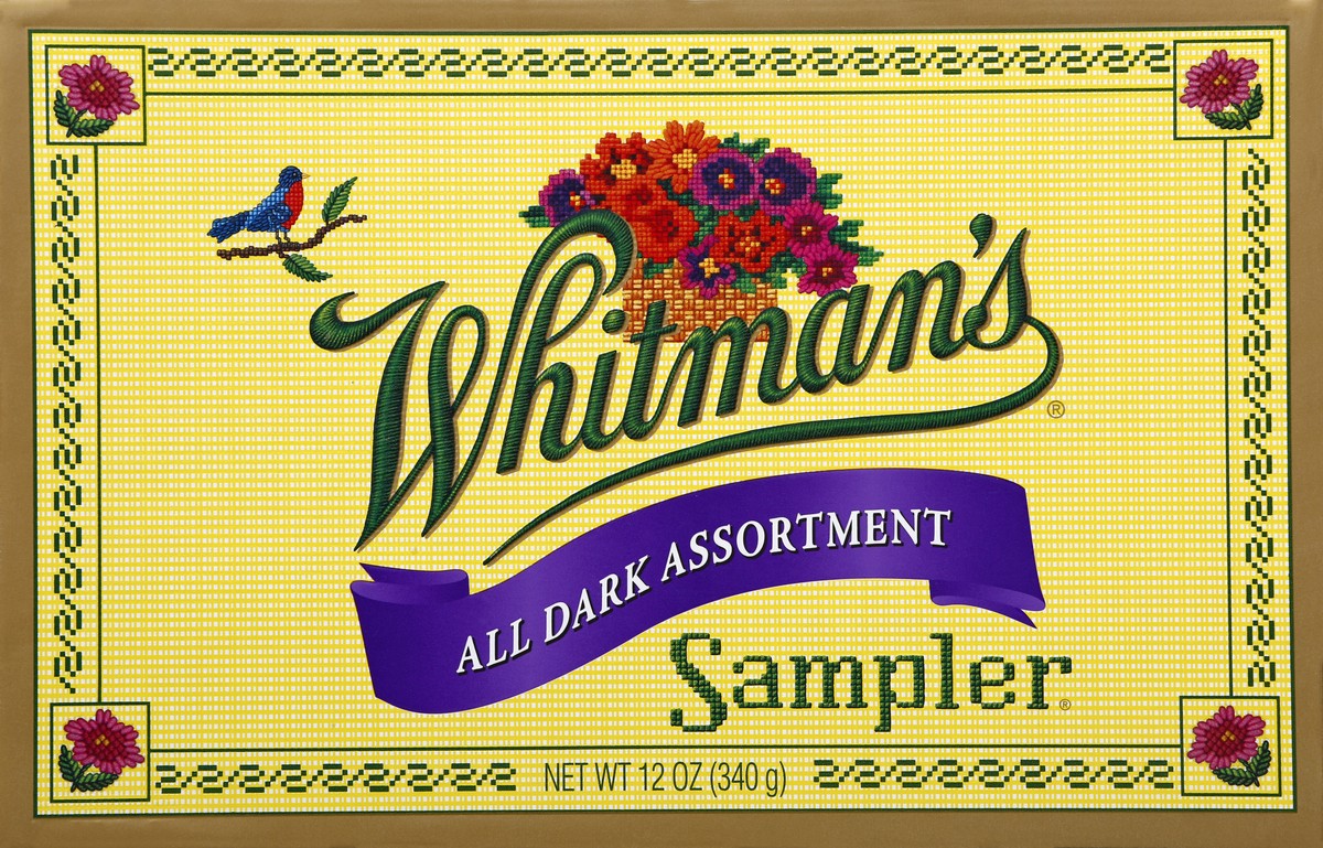 slide 7 of 7, Whitman's Chocolates Sampler All Dark Assorment - 12 Oz, 12 oz