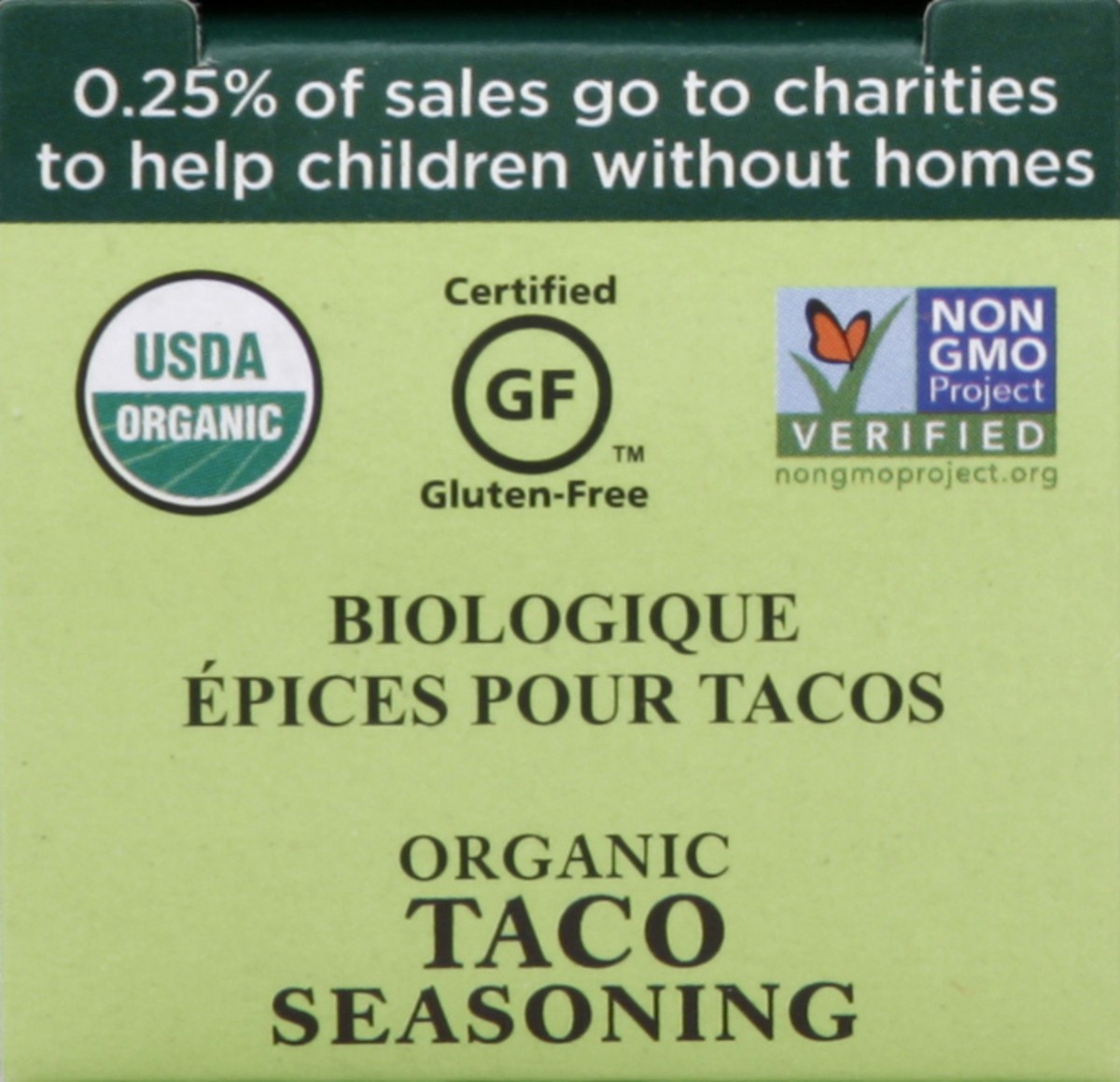 slide 3 of 4, Spicely Organic Spices Taco Seasoning, 0.45 oz