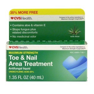 slide 1 of 1, CVS Health Antifungal Liquid Toe & Nail Treatment, 1.35 fl oz