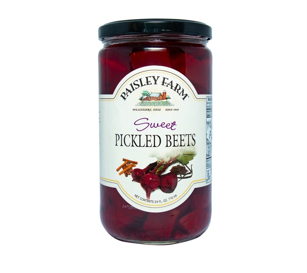 slide 1 of 1, Paisley Farm Sweet Pickled Beets, 24 oz