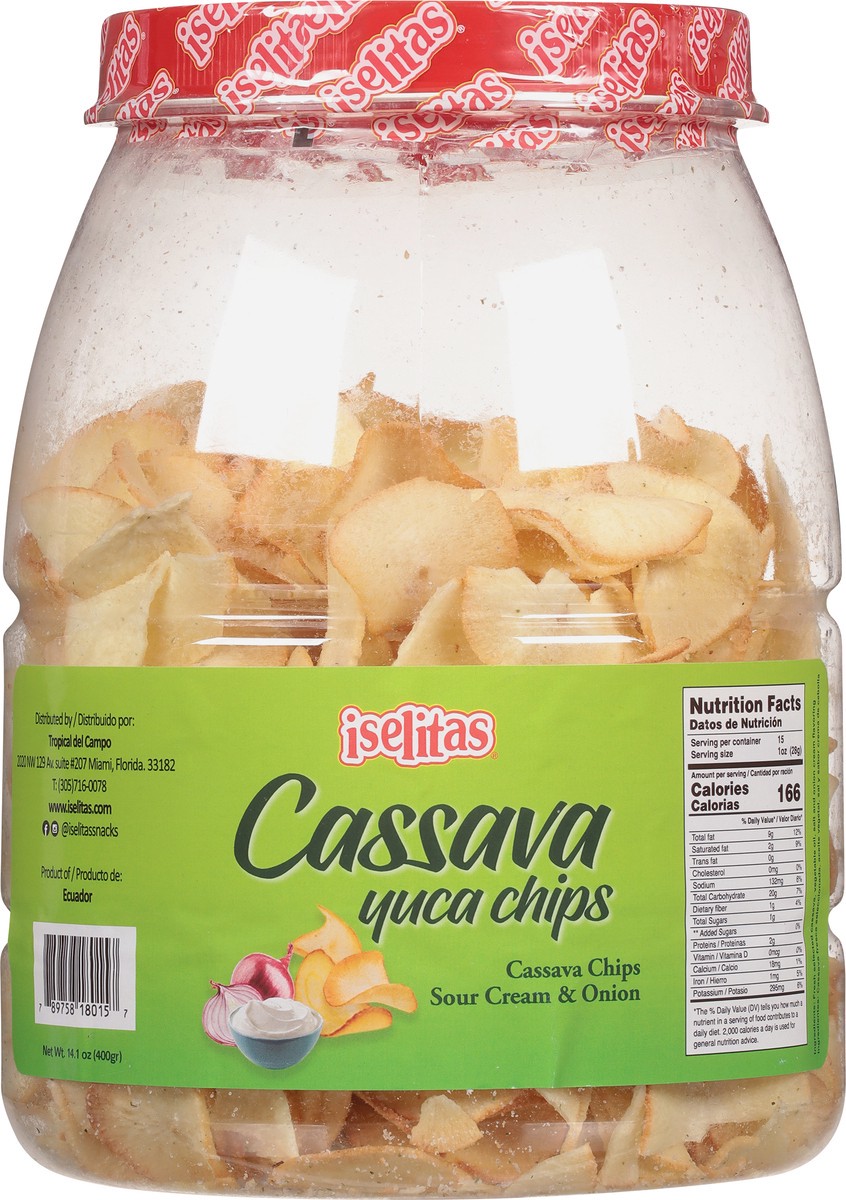 slide 4 of 11, Iselitas Cassava Yuca Chips - 14.1 oz, 14.1 oz