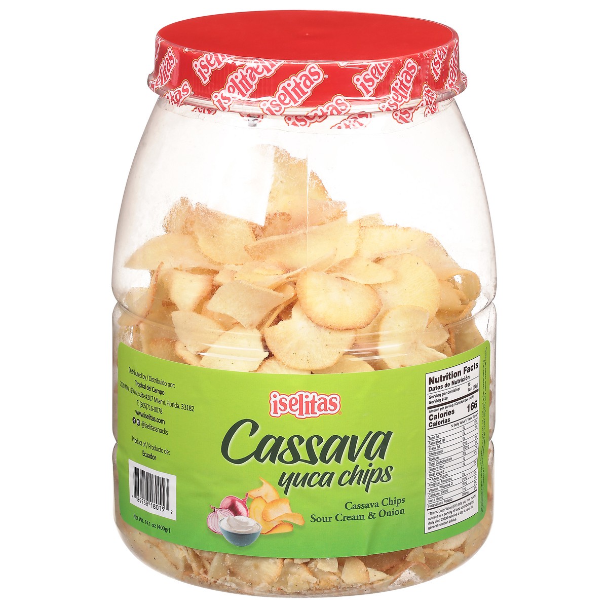 slide 5 of 11, Iselitas Cassava Yuca Chips - 14.1 oz, 14.1 oz