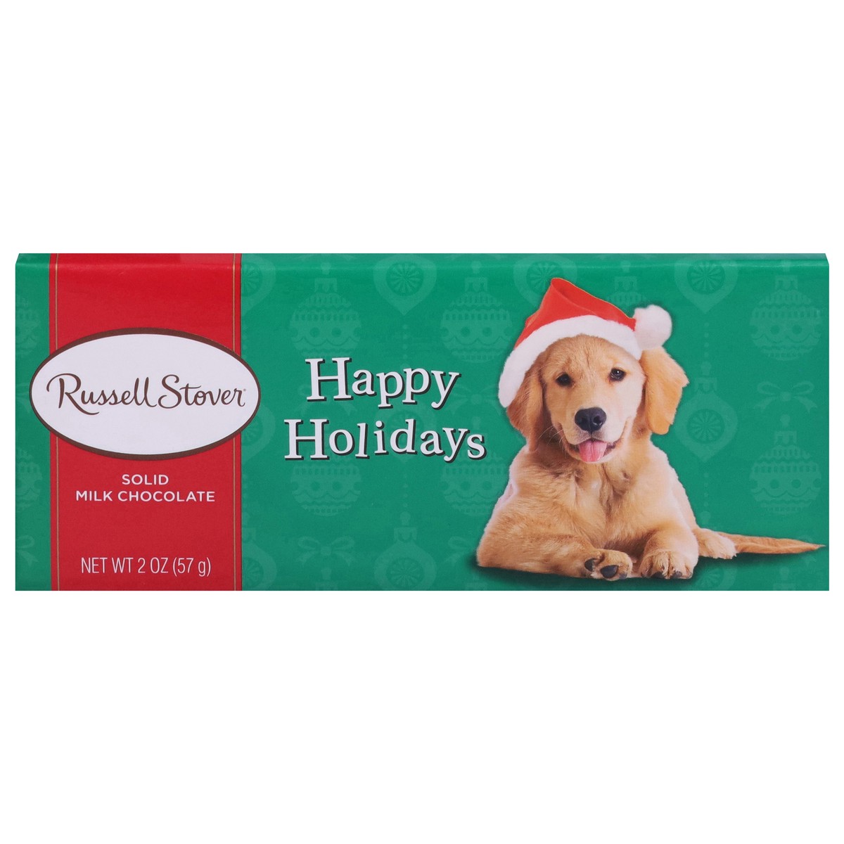 slide 1 of 9, RUSSELL STOVER Christmas Pals Solid Milk Chocolate Bar, 2 oz., 2 oz