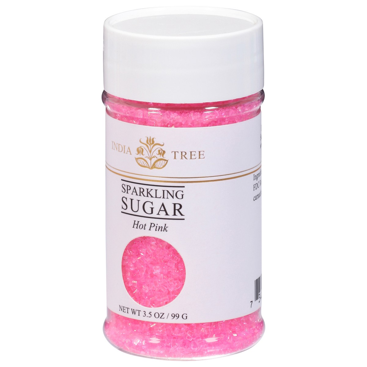 slide 7 of 9, India Tree Hot Pink Sparkling Sugar 3.5 oz, 3.5 oz