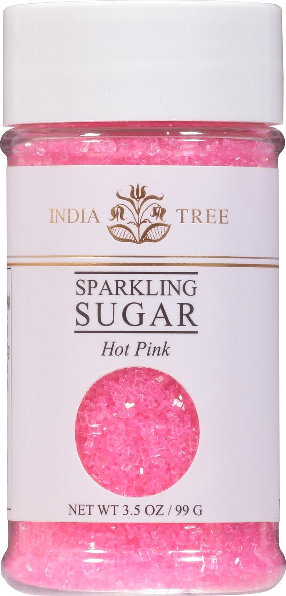 slide 5 of 9, India Tree Hot Pink Sparkling Sugar 3.5 oz, 3.5 oz