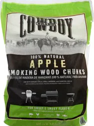 Cowboy Charcoal Charcoal Apple Smoking Wood Chunks 1 ea