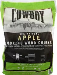 Cowboy Charcoal Charcoal Apple Smoking Wood Chunks 1 ea