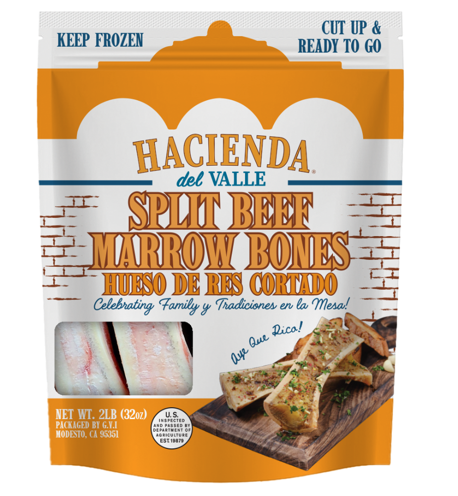slide 2 of 2, Hacienda Split Marrow Bones - 32 OZ, 32 oz