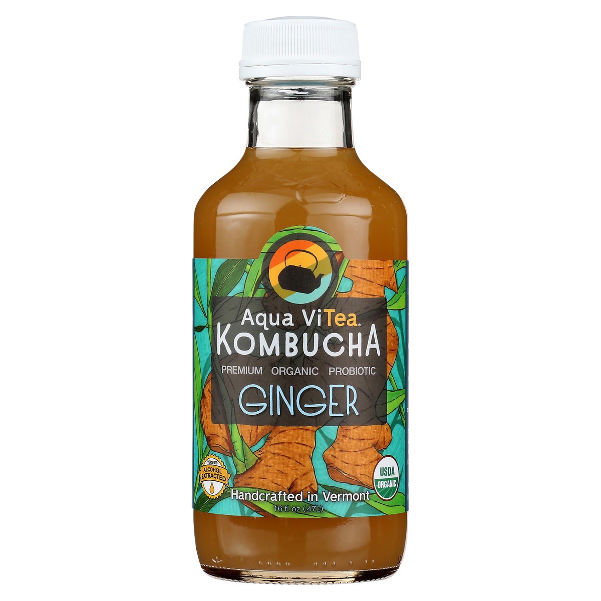 slide 3 of 10, Aqua ViTea Ginger - 16 fl oz, 16 fl oz