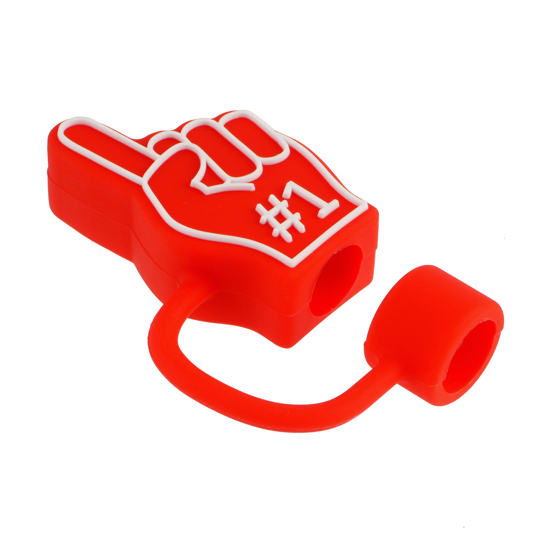 slide 2 of 2, Sport Straw Topper Set By Ashland, 4 reusable straw toppers