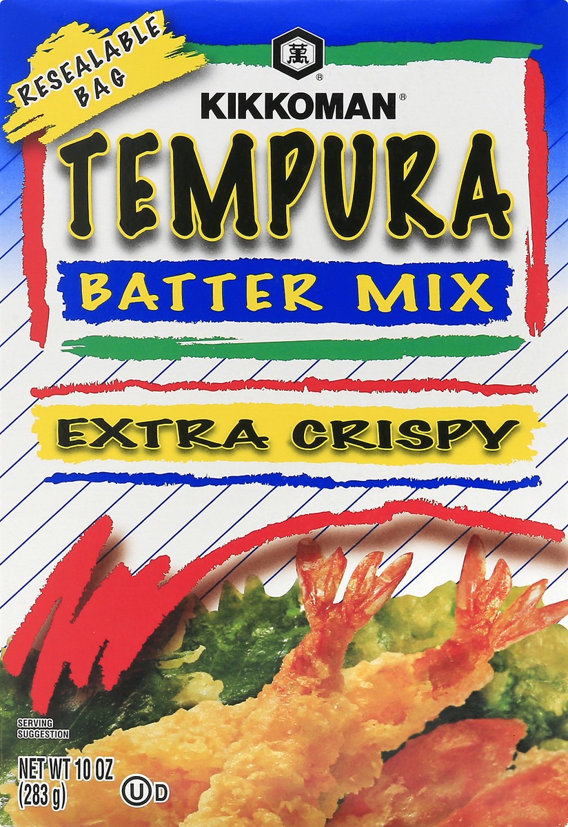 slide 12 of 13, Kikkoman Extra Crispy Tempura Batter Mix 10 oz, 10 oz